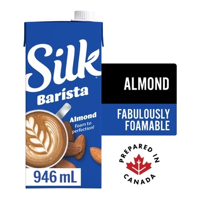 Silk Almond Barista for Coffee, Dairy Free, Shelf Stable 946 ml, $0.63/100ml