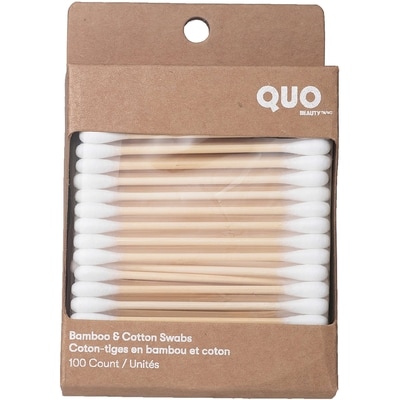 Quo Beauty Bamboo & Cotton Swabs 33 g, $21.21/100g