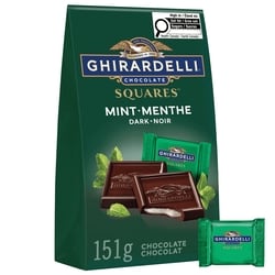 Ghirardelli Mint Dark Chocolate Squares Bag 151 g, $7.28/100g