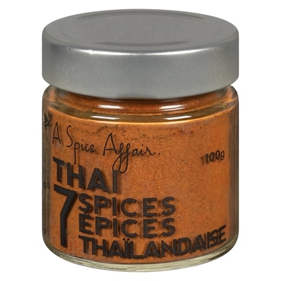 A Spice Affair 7 épices thaïlandaises 100 g, 9,99 $/100g