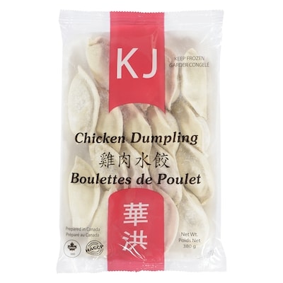 KJ Kj Chicken Dumpling 380 g, 1,18 $/100g