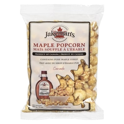 Jakeman's Maple Popcorn 140 g, $3.42/100g