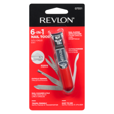 6-in-1 Nail Tool, All-in-One Travel Tool