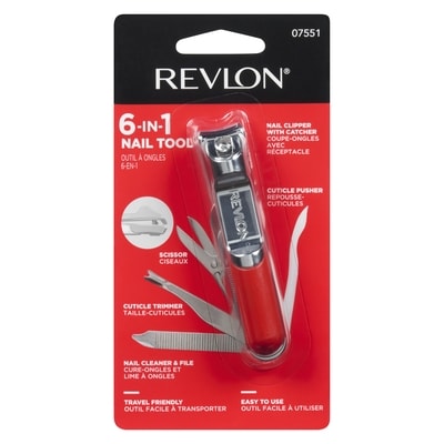 Revlon Outil à ongles 6-en-1, l’outil de voyage tout-en-un 1 ea, 9,59 $/1ch