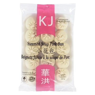 KJ KJ STEAMED SOUP PORK BUN 380 g, 1,18 $/100g