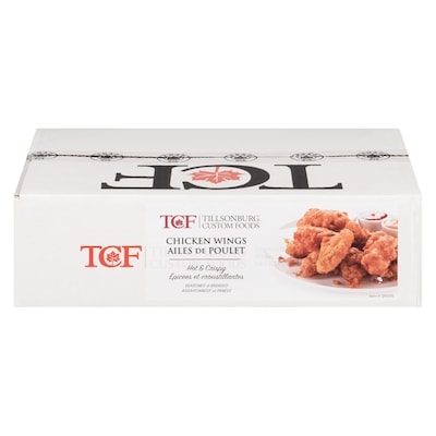 Tillsonburg Custom Foods Fully Cooked Hot And Crispy Ck 4 kg, 1,70 $/100g