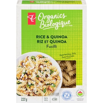 PC Organics Quinoa Rice Fusilli 227 g, $2.11/100g