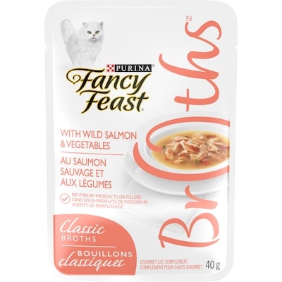 Purina Fancy Feast Bouillons Crémeux au Poulet et aux Légumes Complément pour Chats 40 g 40 g, 4,23 $/100g