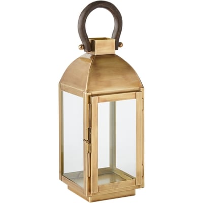 Life at Home Gold Lantern, Small 1 ea, $35.00/1ea