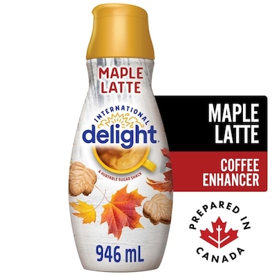 International Delight Maple Latte Flavoured Coffee Creamer 946 ml, $0.74/100ml