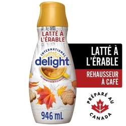 International Delight Latté à l’érable, colorant à café, 63 portions 946 ml, 0,53 $/100ml