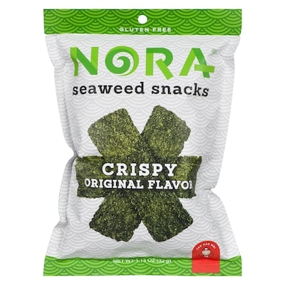 Nora Seaweed Snacks Crispy Original Flavour 32 g, $18.72/100g