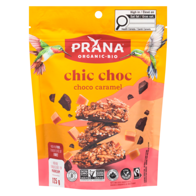 Prana Bouchées croquantes Chic Choc chocolat caramel 125 g, 5,19 $/100g