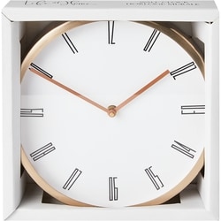 Life at Home Round Wall Clock, 9 in, Bronze 1 ea, $35.00/1ea