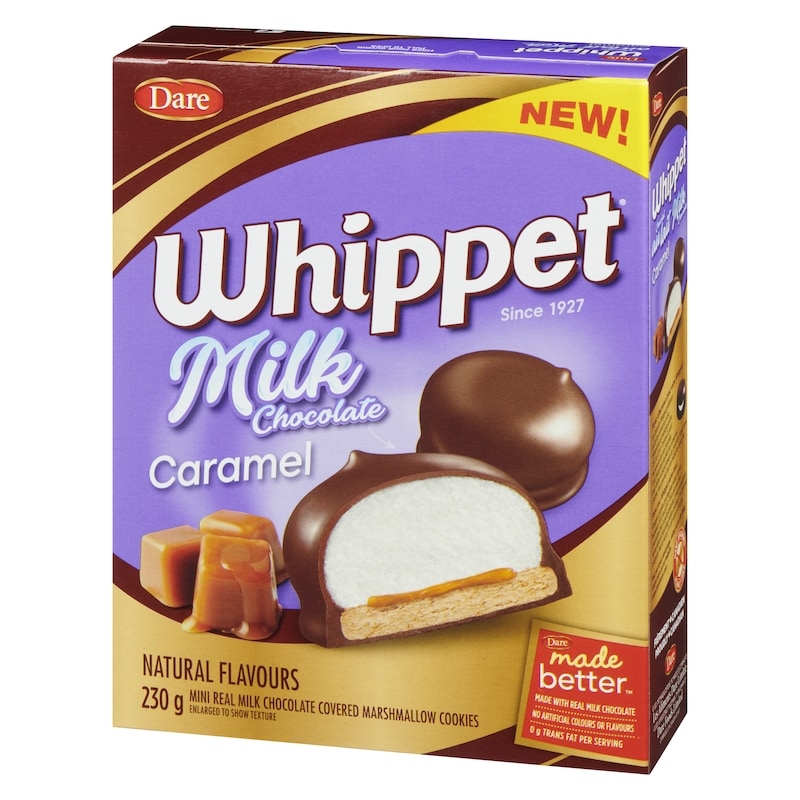 Whippet Milk Chocolate Caramel Cookies