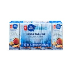 PC Blue Menu Mango Pineapple Fruit Juice Beverage Boxes 10x200.0 ml, $2.75/100ml