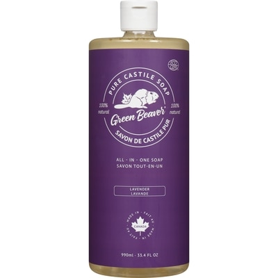 Green Beaver Lavender All Purpose Soap 990 ml, $2.02/100ml
