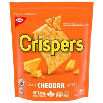 Christie Crispers Cheddar Craquelins 145 g, 1,90 $/100g
