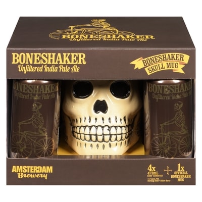 Amsterdam Strong Beer Boneshaker Limited Edition (ID required at pick-up) 4x473.0 ml, $1.05/100ml