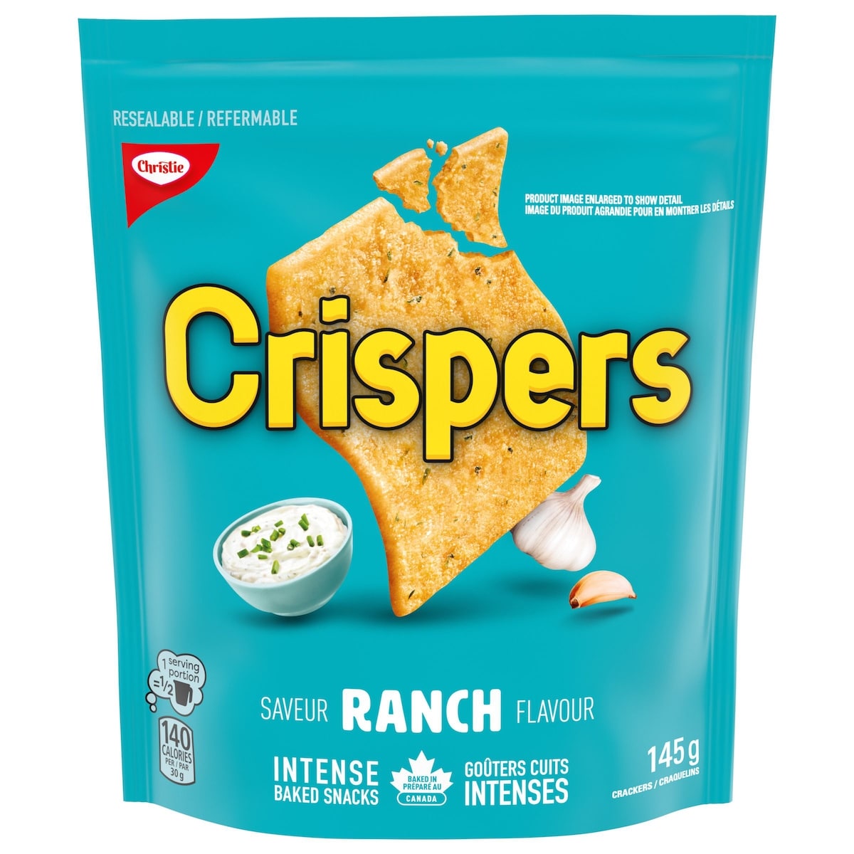 Christie CRISPERS RANCH 145 g, 1,90 $/100g
