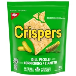 Christie Craquelins Crispers à saveur de cornichons à l’aneth, collations salées 145 g, 2,07 $/100g