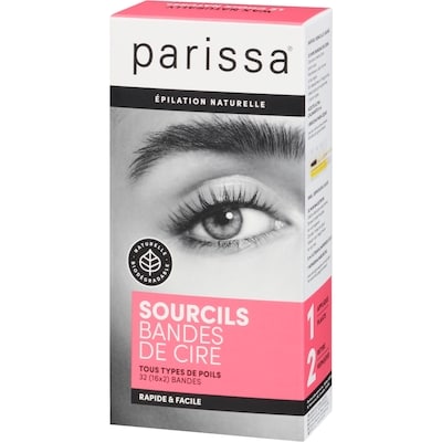 Sourcils bandes de cire tous types de poils