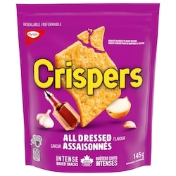 Christie Crispers, All Dressed Crackers, Baked Snacks 145 g, $1.90/100g