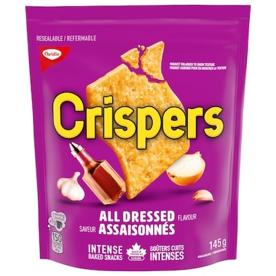 Christie Crispers Assaisonnés Craquelins 145 g, 1,90 $/100g
