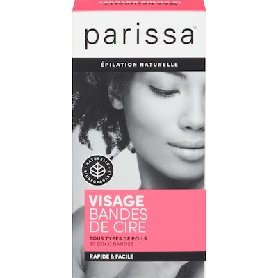 Parissa PARISSA BANDES CIRE VISAG LEVR 20 ea, 0,62 $/1ch