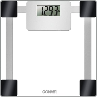 Conair Pese-personne numerique en verre a mise en marche instantanee 1 ea, 23,00 $/1ch