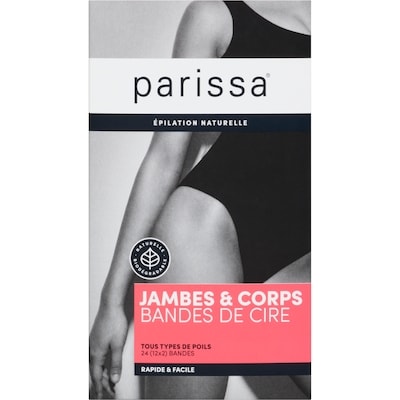 Parissa Legs & Body Wax Strips For All Hair Types 24 ea, $0.62/1ea
