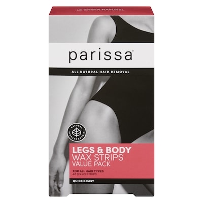Parissa Legs & Body Wax Strips For All Hair Types Value Pack 48 ea, $0.46/1ea