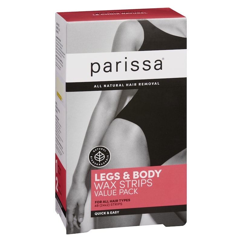 Legs & Body Wax Strips For All Hair Types Value Pack