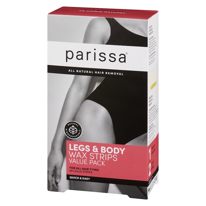 Legs & Body Wax Strips For All Hair Types Value Pack