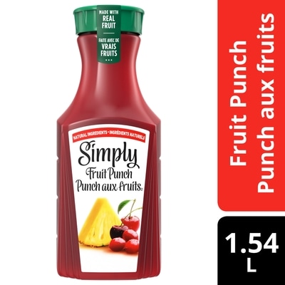 Simply Jus punch aux fruits Bottle 1.54 l, 0,42 $/100ml