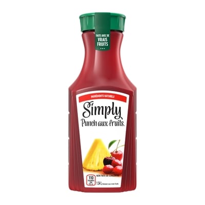 Simply Jus punch aux fruits Bottle 1.54 l, 0,42 $/100ml