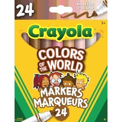 Crayola 24 Colors of the World™ Markers ea Atlantic Superstore