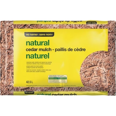 No Name Natural Cedar Mulch 1 ea, $4.00/1ea