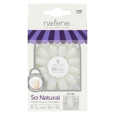 Nailene So Natural Nails Short 71046 Natural 1 ea, $9.99/1ea