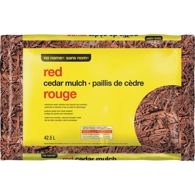 No Name Red Mulch 1 ea, $4.50/1ea