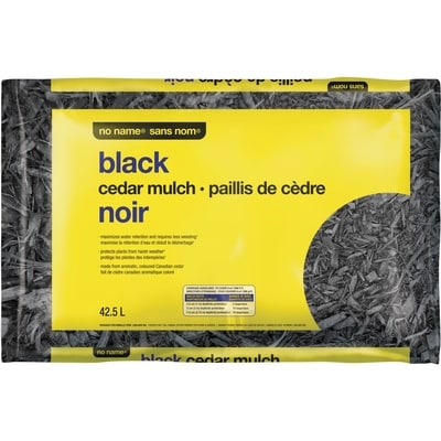 Sans Nom Paillis cedre noir 42,5l 1 ea, 4,50 $/1ch