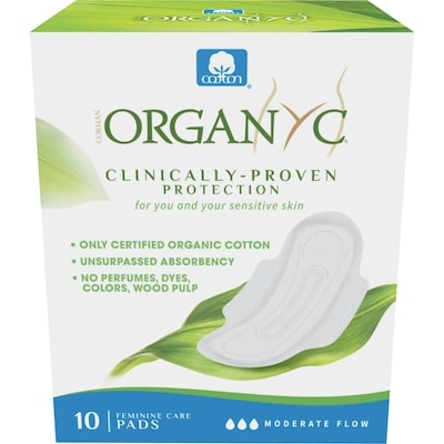 Organyc Pads, Moderate Flow 1 ea, $7.99/1ea