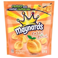Maynards Fuzzy Peach Candy, Gummy Candy, Bulk Candy, Family Size 814 g, $1.35/100g