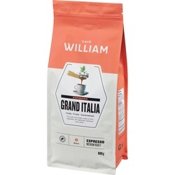 Cafe William Spartivento Coffee, Grand Italia Espresso Beans - 800