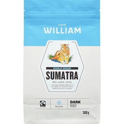 Cafe William Spartivento Sumatra FT Ground Coffee 300 g, $3.33/100g
