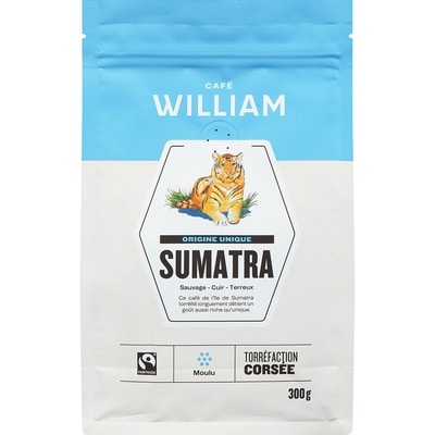 Café William Spartivento Café moulu Sumatra FT 300 g, 3,67 $/100g