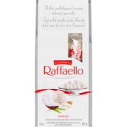 Ferrero CONFETTERIA RAFFAELLO Coconut Almond Specialty Bag, 8 Individually Wrapped Confections 80 g, $8.11/100g
