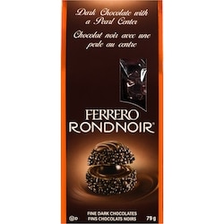 Ferrero Rondnoir Fine Dark Chocolate Bag, 8 Individually Wrapped Chocolates 80 g, $6.25/100g