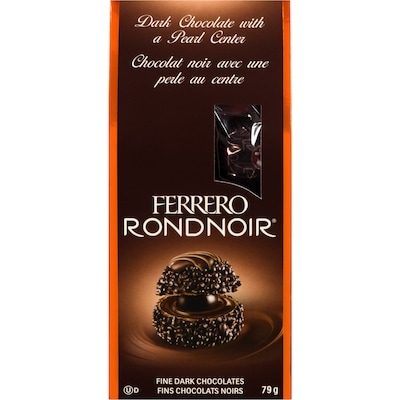 Ferrero Rondnoir Fine Dark Chocolate Bag, 8 Individually Wrapped Chocolates 80 g, $9.99/100g