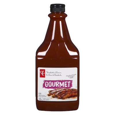 le Choix du Président Sauce barbecue gourmet 1 l, 0,65 $/100ml